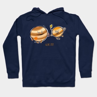 Conjunction of Jupiter and Saturn Hoodie